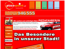 Tablet Screenshot of pizza-point-lif.de